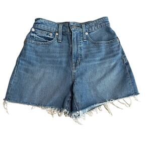 Madewell Curvy High Rise Denim Jean Shorts 24